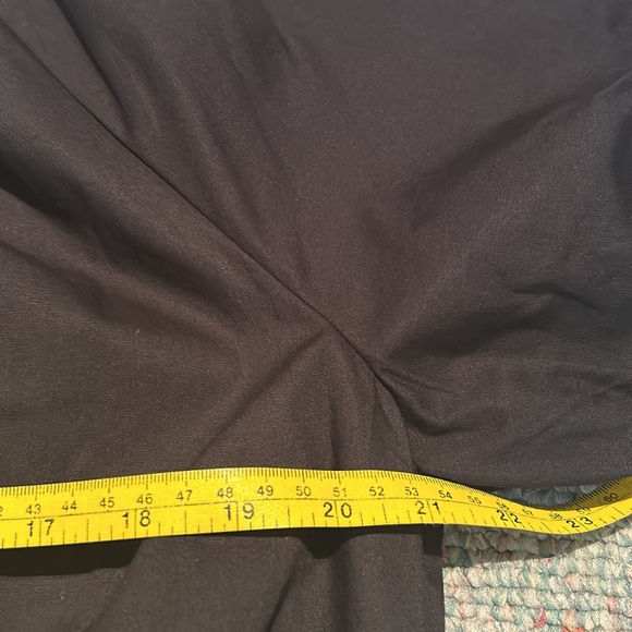 NWT ladies black size Large short sleeve peasant Blouse by Anthropologie - Picture 11 of 13